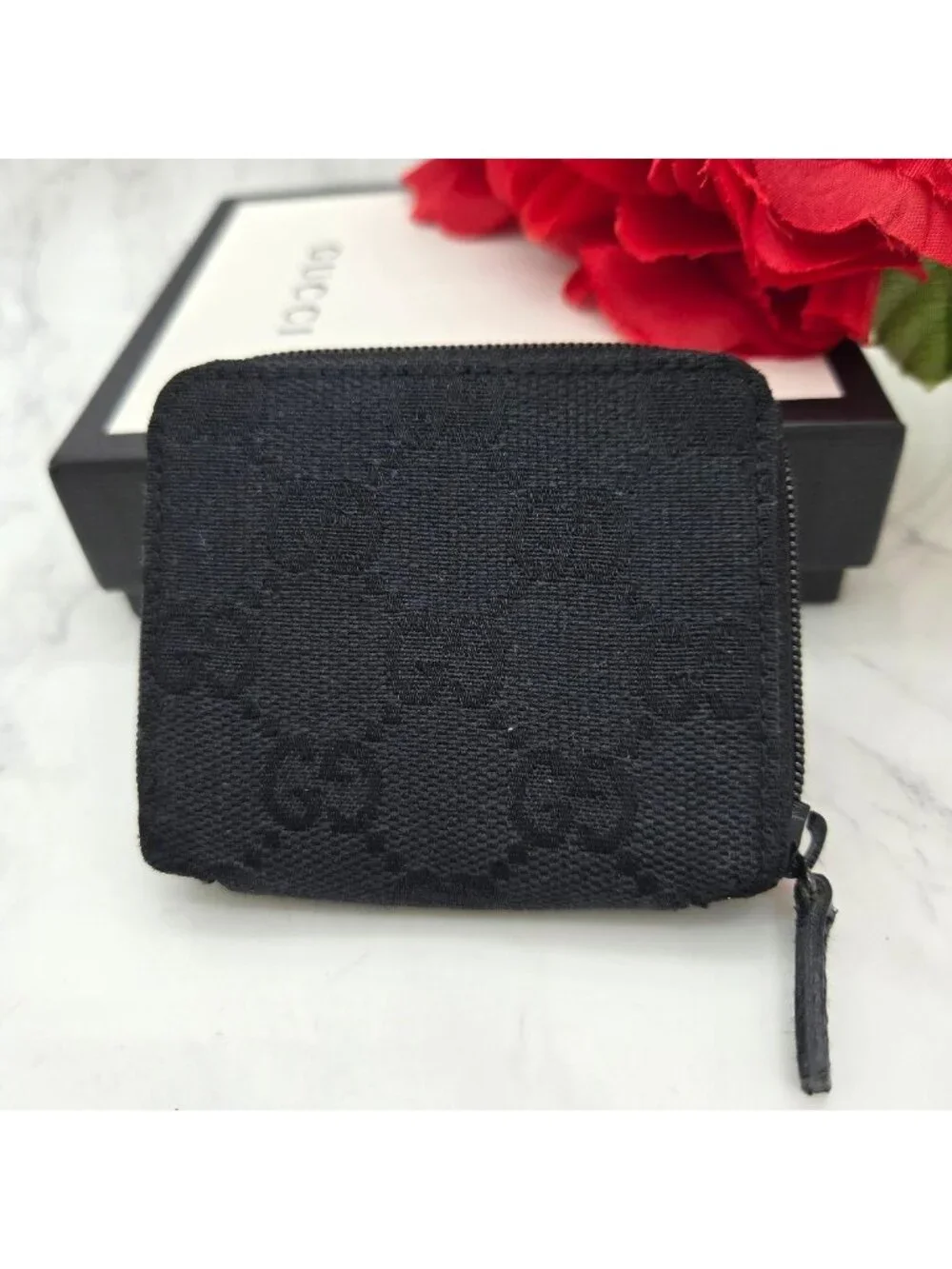 Gucci Coin Purse Wallet GG Canvas